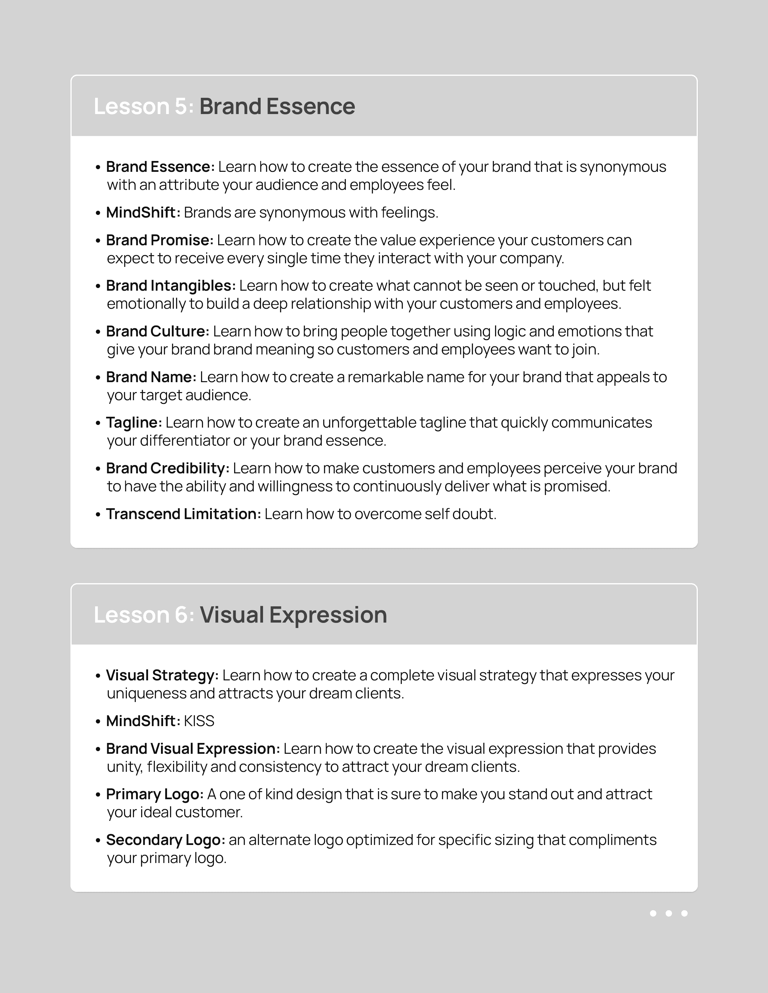 BrandPlan - Your Guided Journey - Page 5