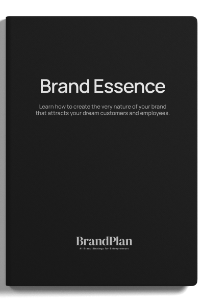 BrandPlan Workbook Mock-up - Brand Essence - Small Crop